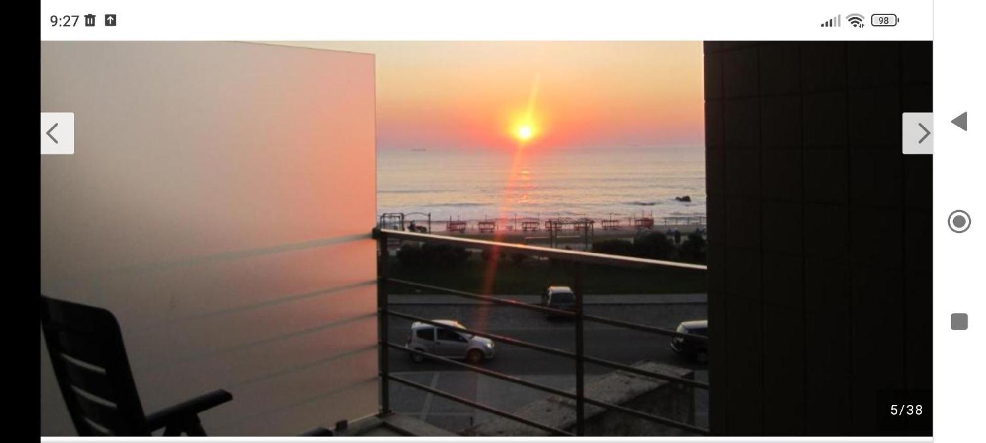 Oceanview Apartment On Beach Near Porto Vila Nova de Gaia Exteriér fotografie